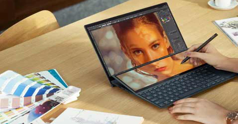 با همراهی ZenBook Duo 14 UX482 دو صفحه ای کارهای بیشتری انجام دهید